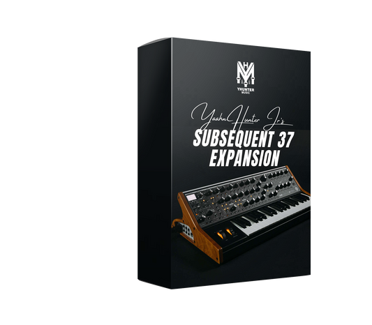 Yaahn Hunter Jr's Moog Subsequent 37 - EXPANSION PACK 1.6