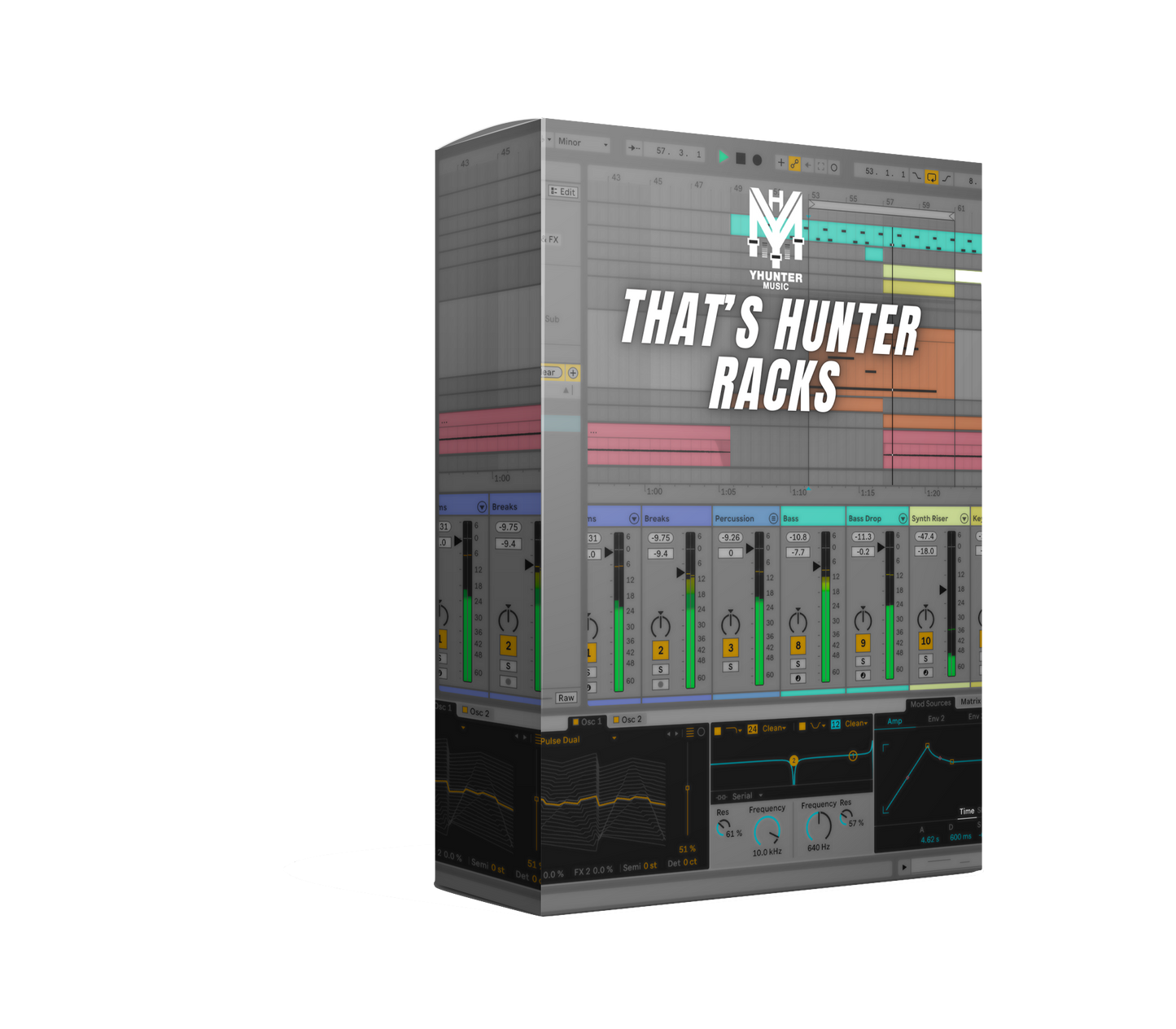That's Hunter Racks (Ableton Live 12 Suite)