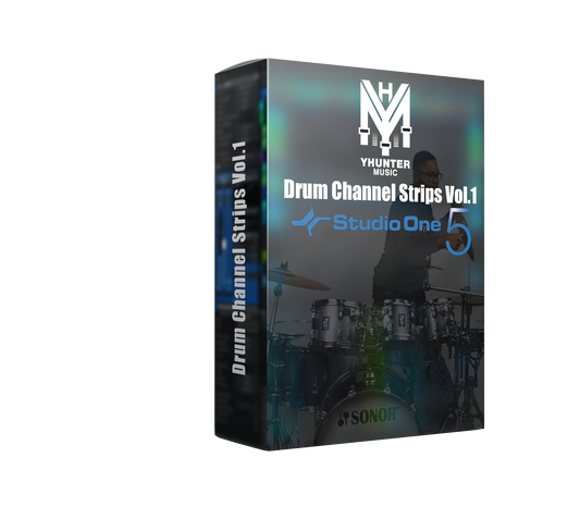 Drum Channel Strips Vol.1 - Studio One 5